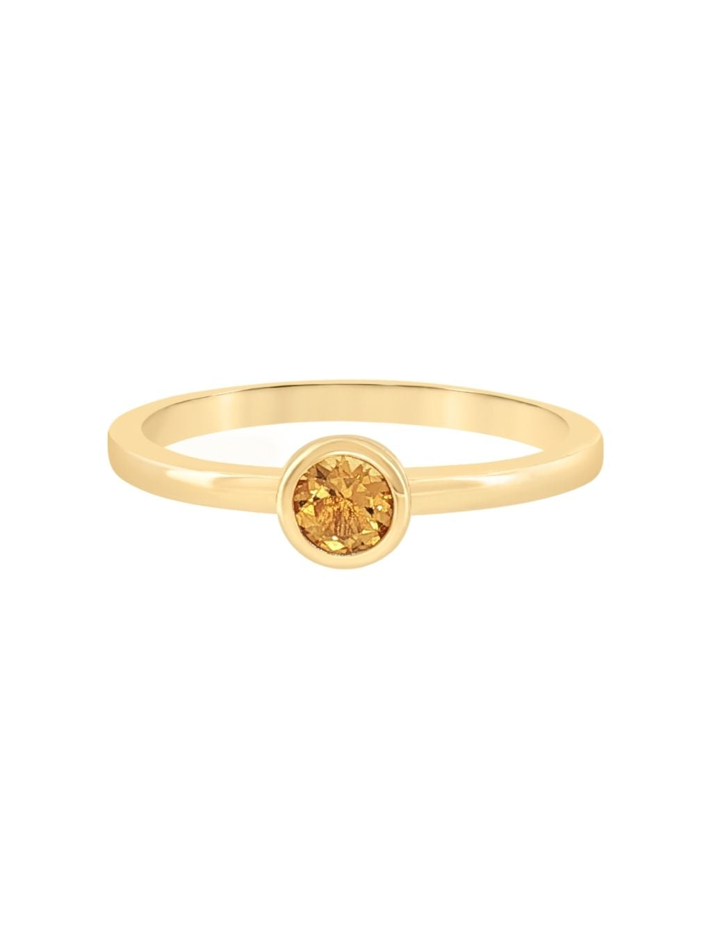 Produktbild von Ring / Gold 375 / Citrin
