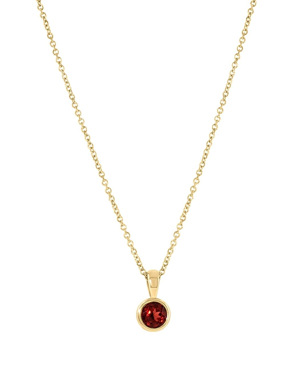 Produktbild von Kette / Gold 375 / Granat Rot 45