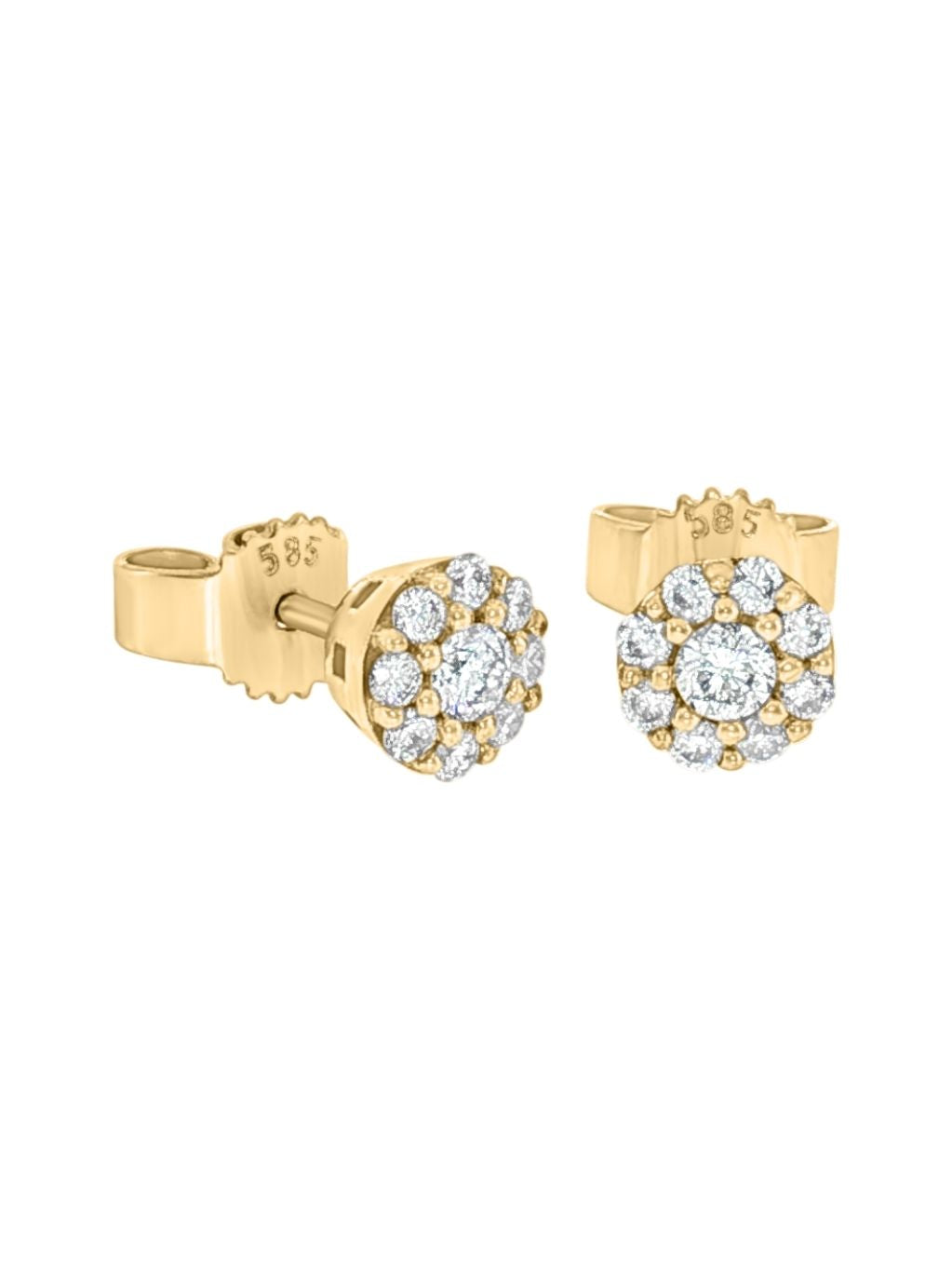 Produktbild von Ohrstecker / Gold 375 / Brillant Gelbgold