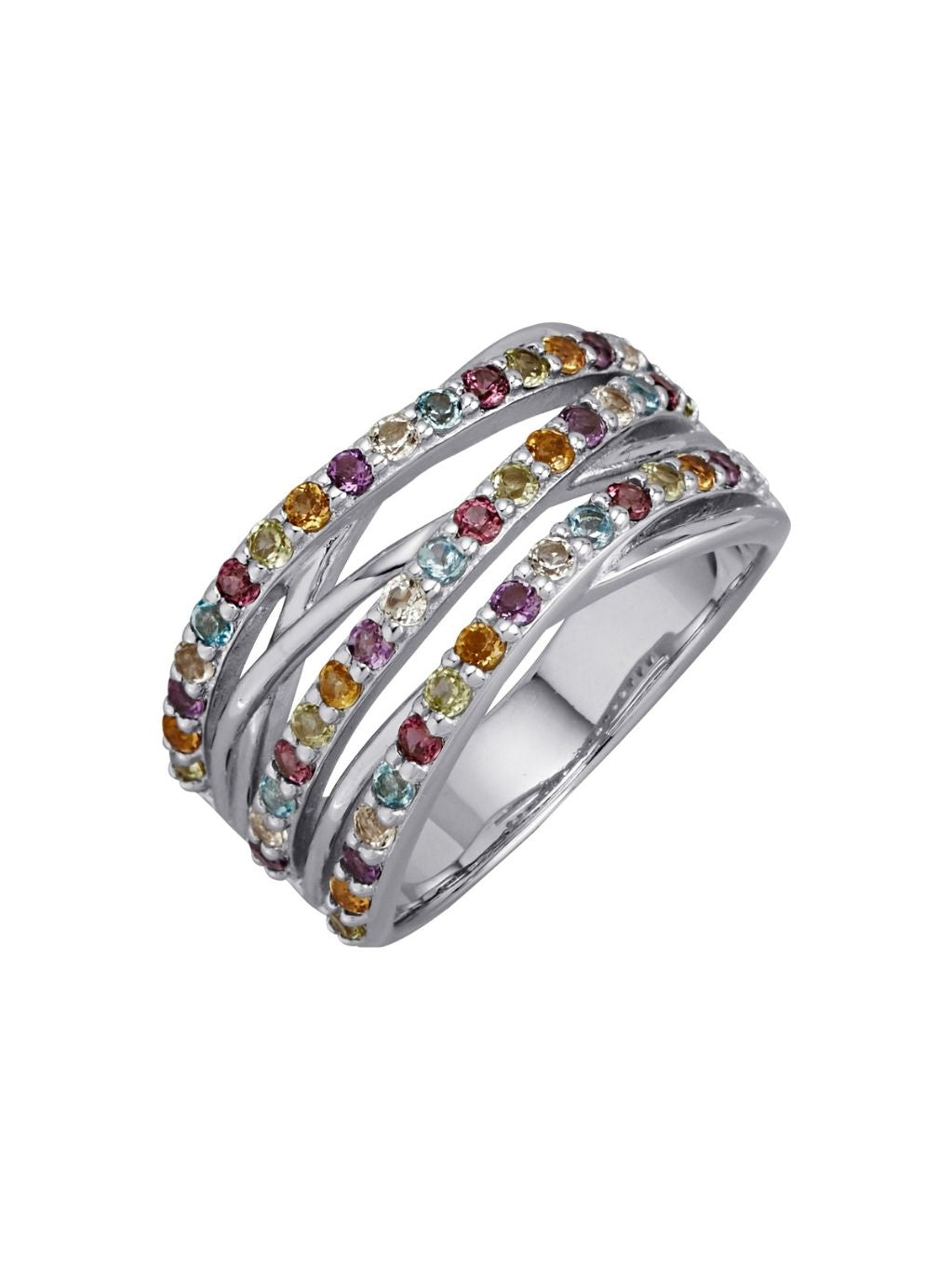 Produktbild von Ring / Silber 925 / Amethyst Multicolor 64