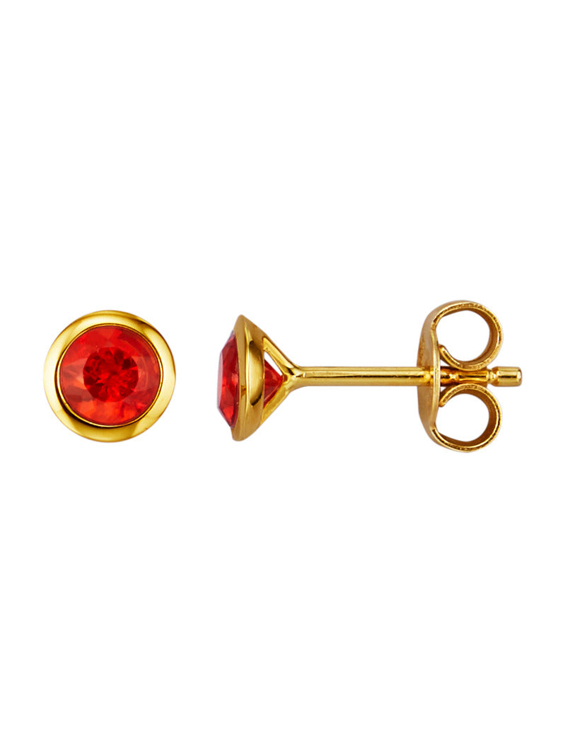 Produktbild von Ohrstecker / Gold 585 / Opal Orange