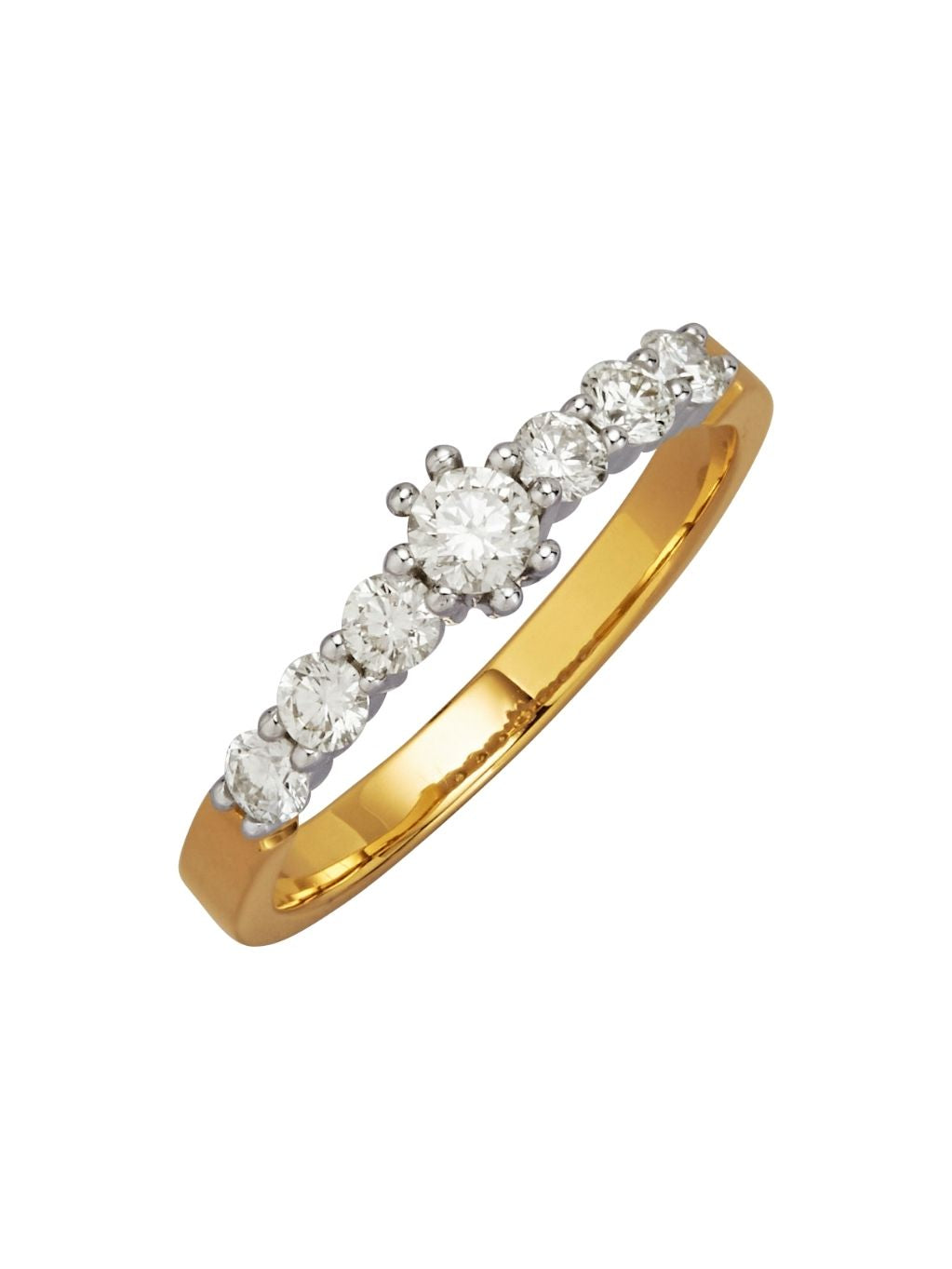 Produktbild von Ring / Gold 750 / Brillant Weißgold 54