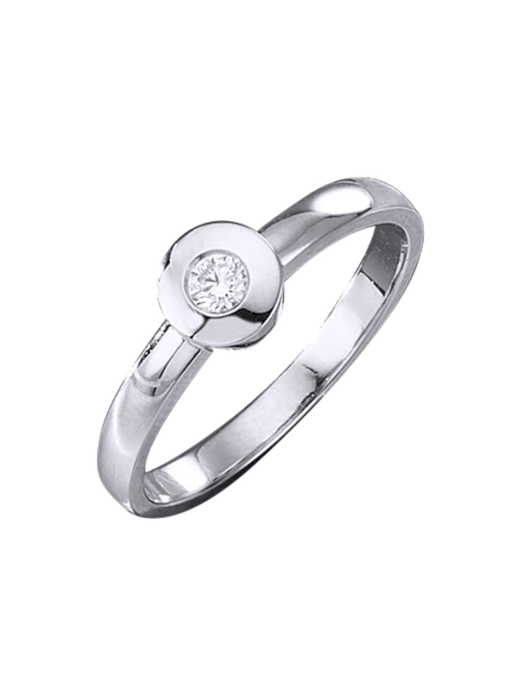 Produktbild von Ring / Platin 950 / Brillant Platin 58