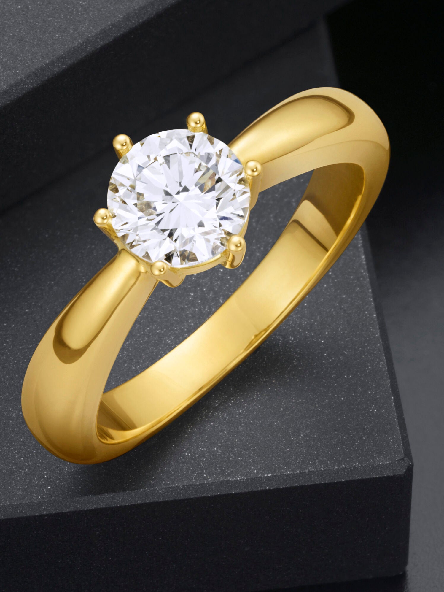 Produktbild von Ring / Gold 750 / Brillant