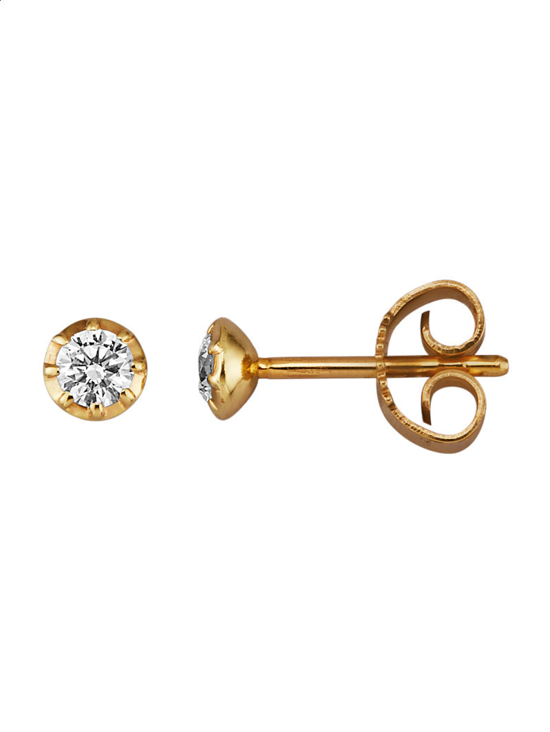 Produktbild von Ohrstecker / Gold 750 / Brillant Gelbgold Ohne Größe