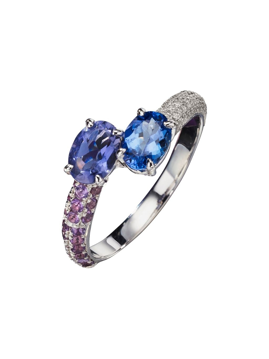 Produktbild von Ring / Gold 585 / Amethyst Multicolor 56
