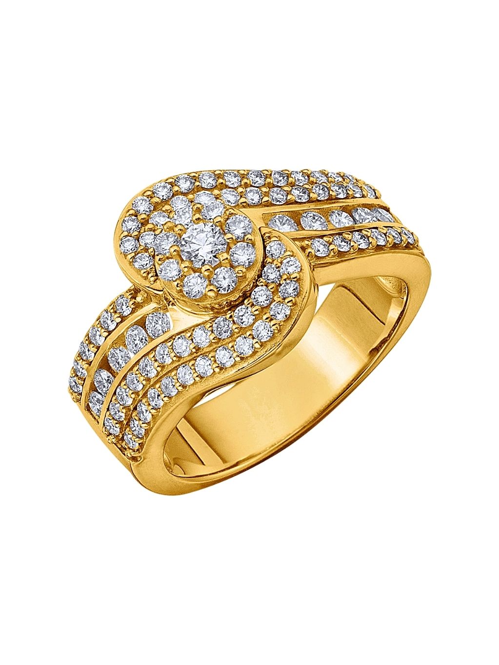 Produktbild von Ring / Gold 585 / Brillant Gelbgold 56