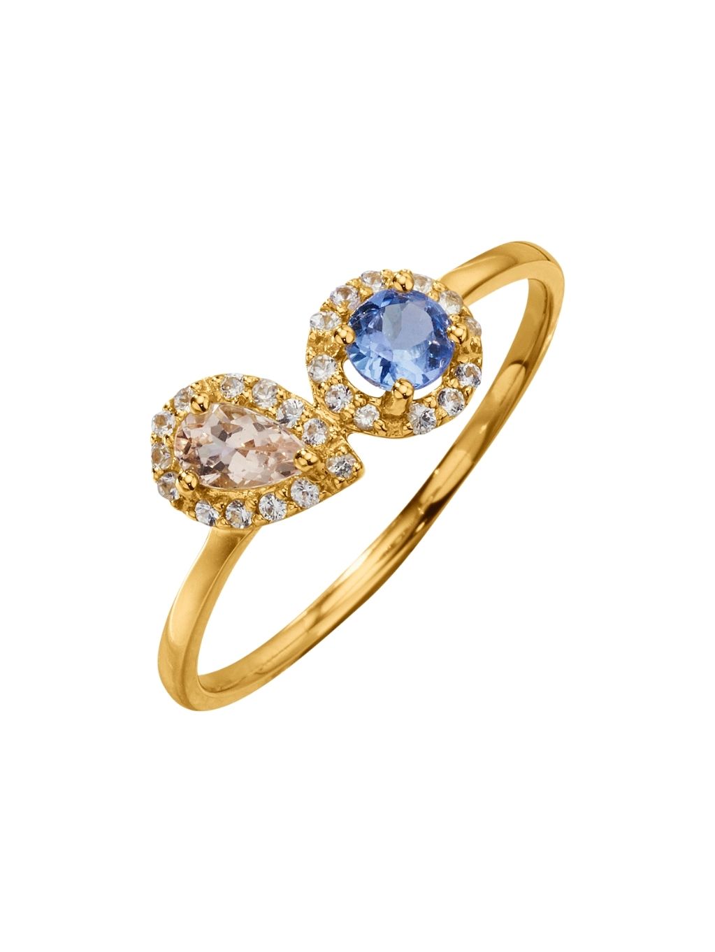 Produktbild von Ring / Gold 585 / Morganit Multicolor 64