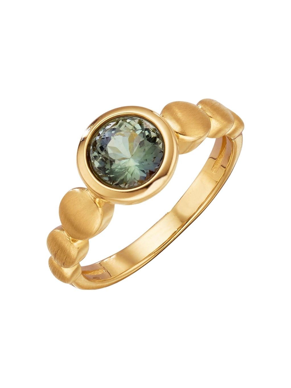 Produktbild von Ring / Gold 585 / Tansanit Grün 54