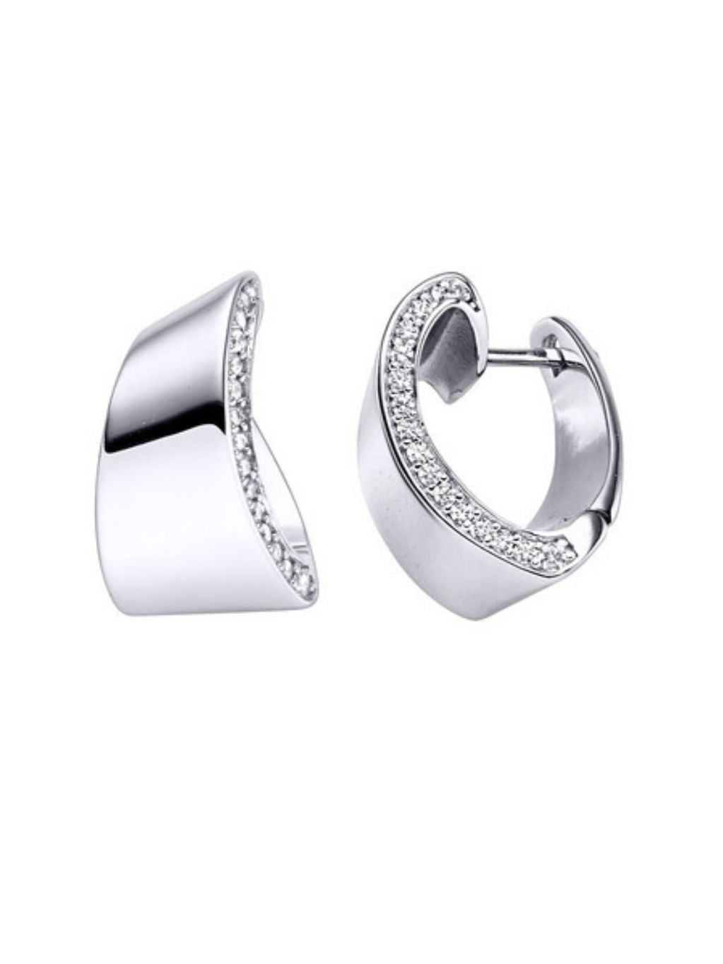 Produktbild von Creolen / Silber 925 / Zirkonia Silber