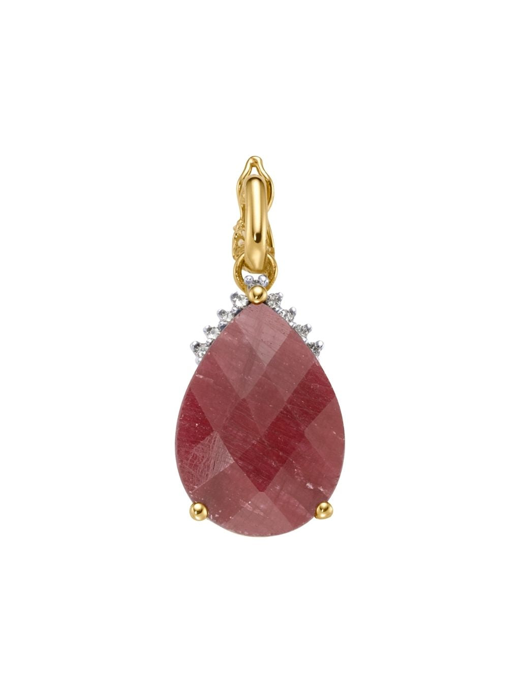 Produktbild von Anhänger / Gold 585 / Rubin Rot
