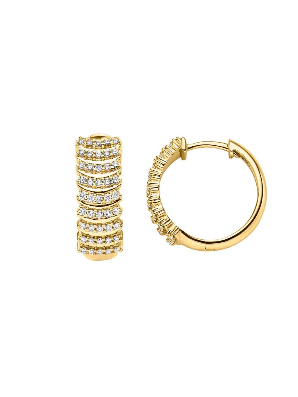 Produktbild von Ohrringe / Gold 585 / Brillant Gelbgold