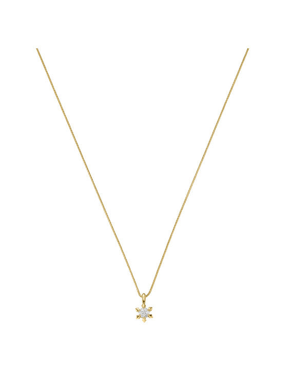 Produktbild von Kette / Gold 585 / Brillant Gelbgold