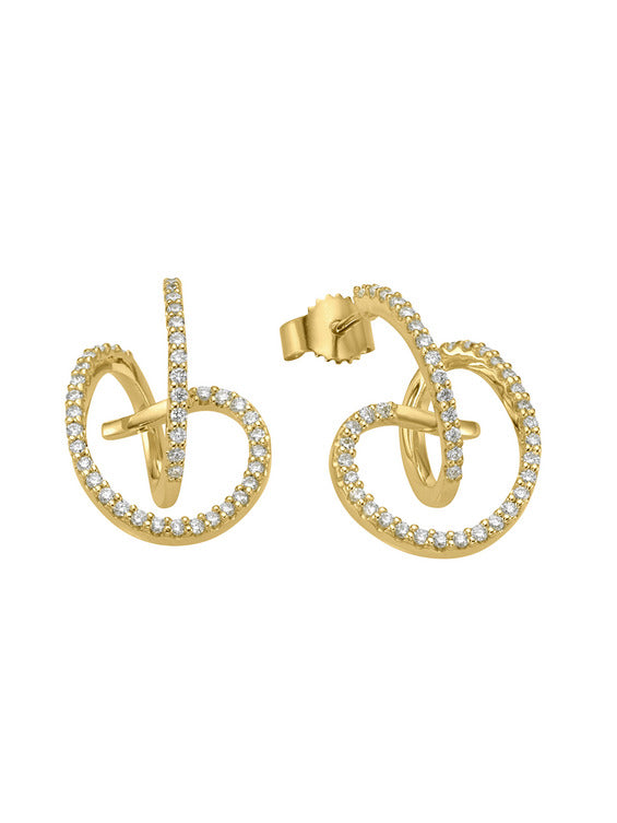 Produktbild von Ohrringe / Gold 585 / Brillant Gelbgold