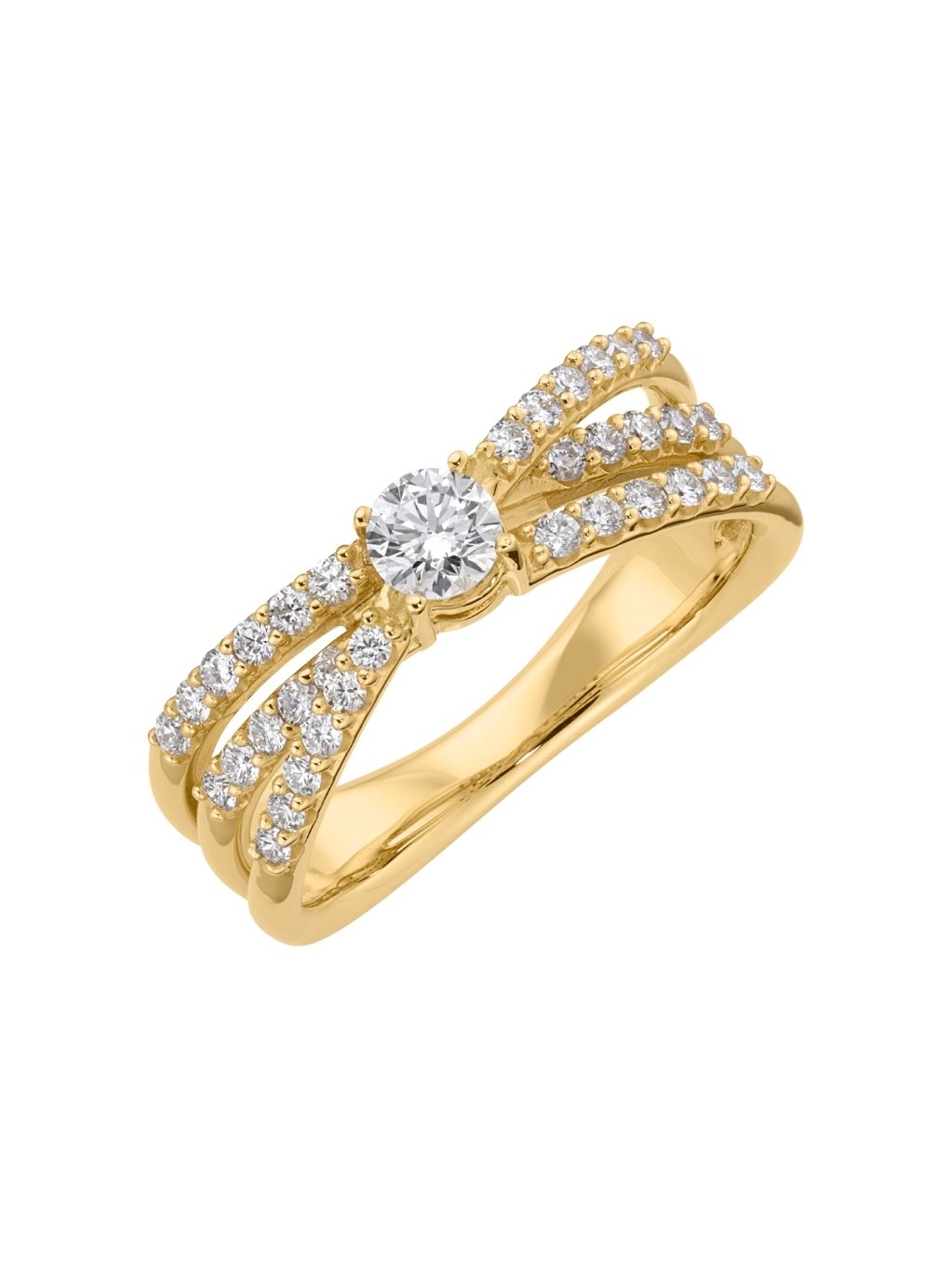Produktbild von Ring / Gold 585 / Brillant Gelbgold 54