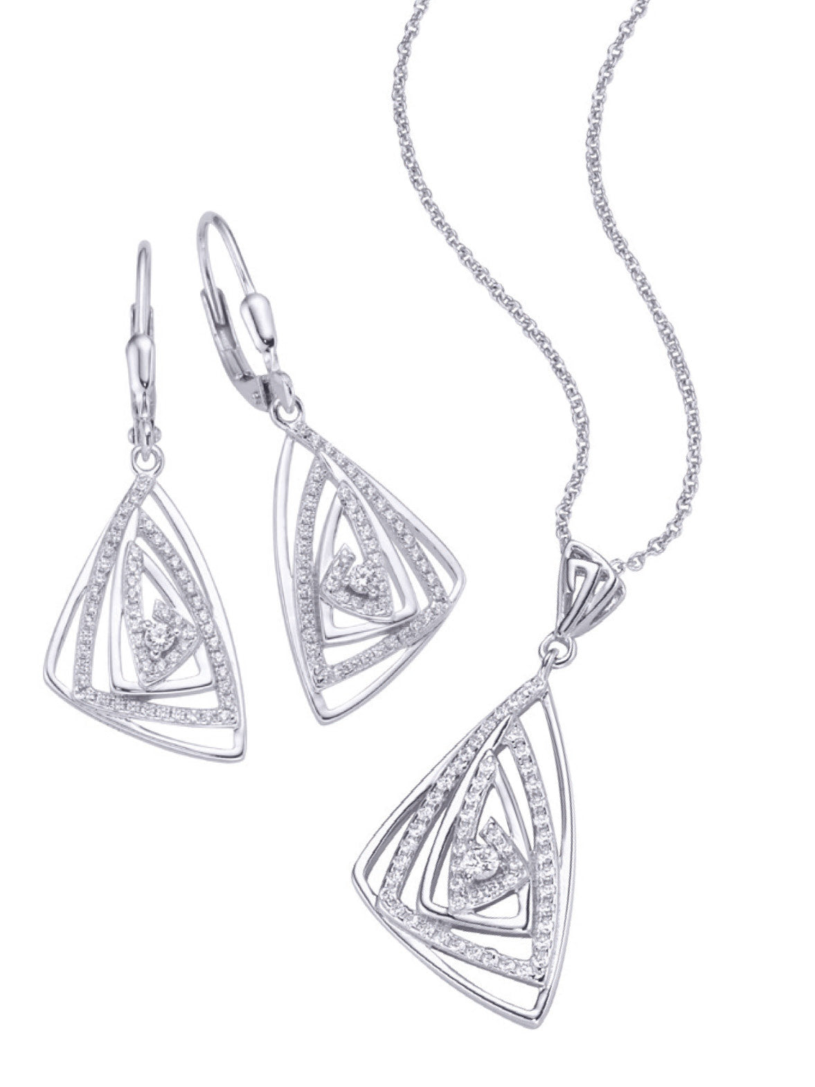 Produktbild von Set / Silber 925 / Zirkonia Silber