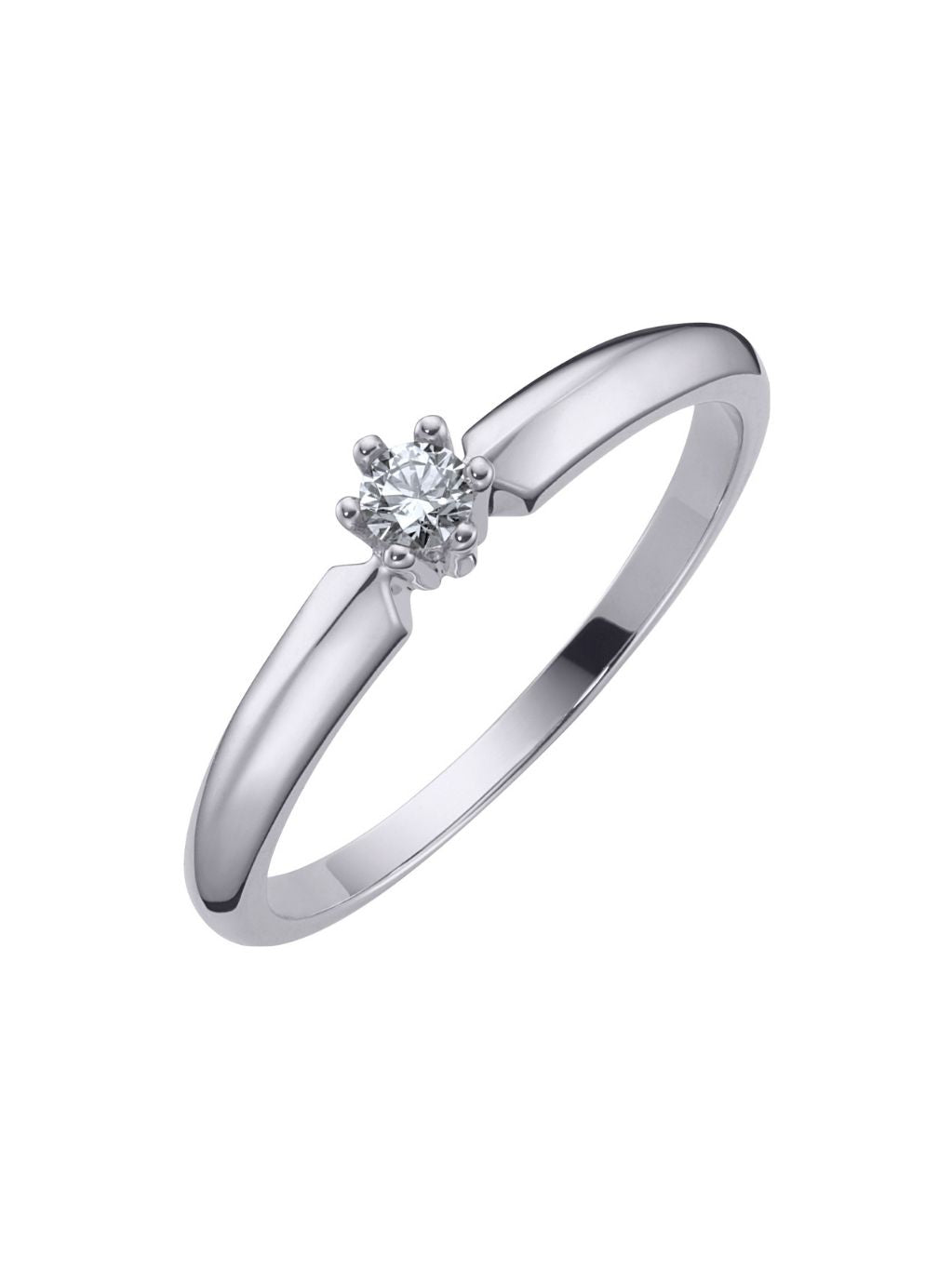 Produktbild von Ring / Gold 585 / Brillant Weißgold 58