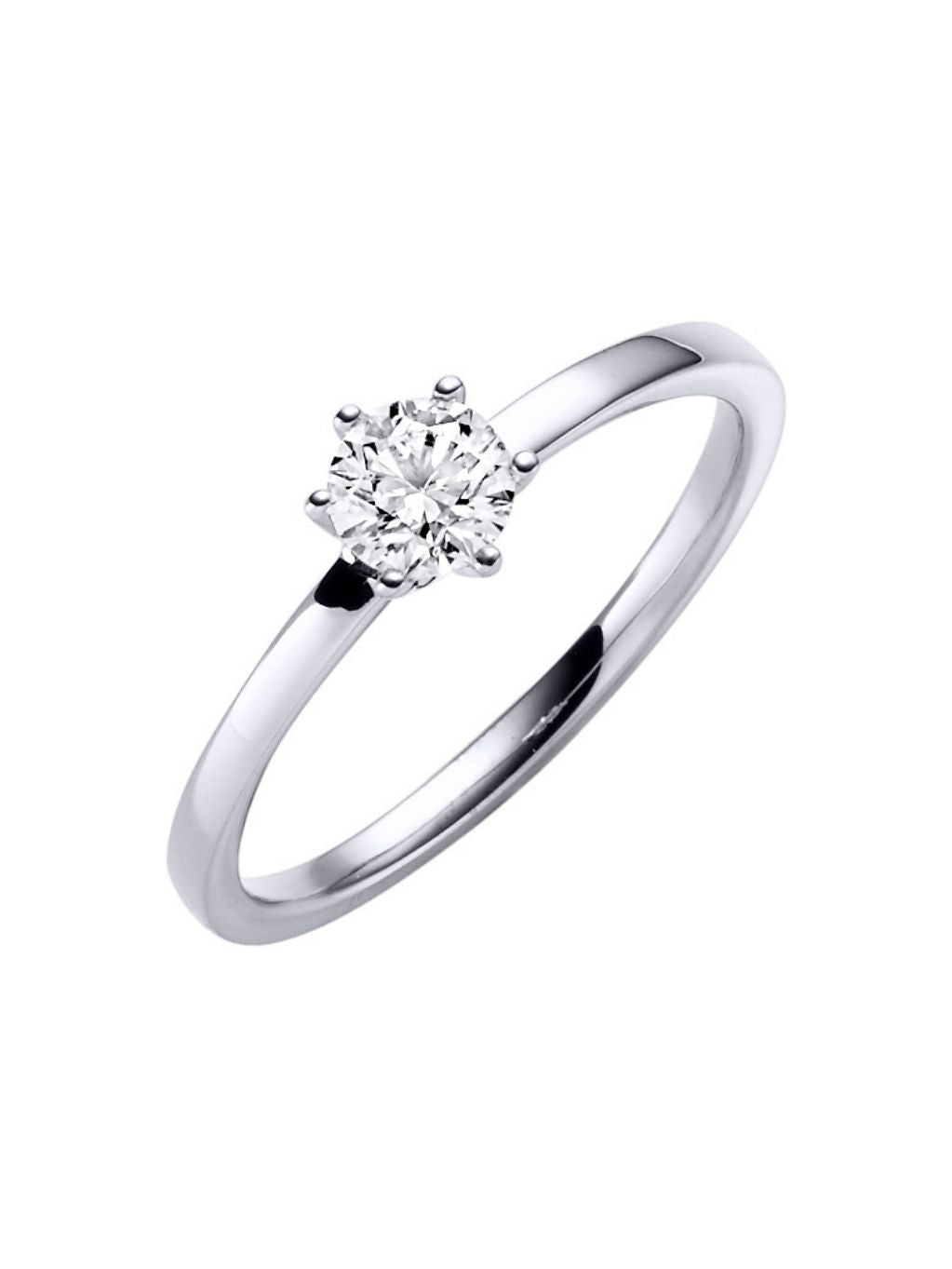 Produktbild von Ring / Gold 750 / Brillant Weißgold 60