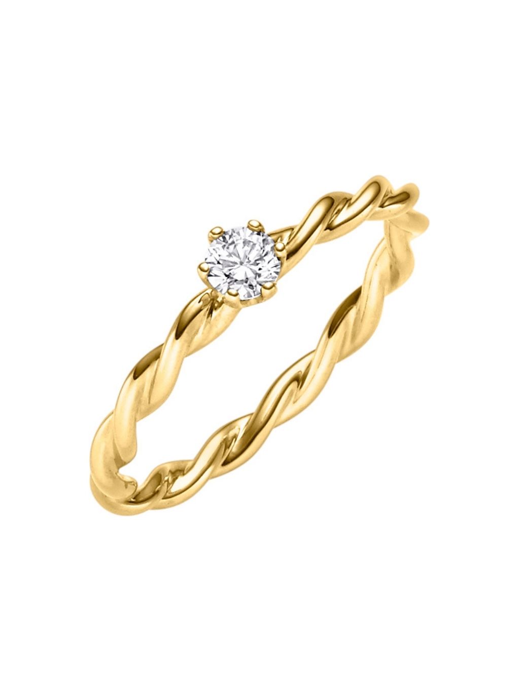 Produktbild von Ring / Gold 585 / Brillant Gelbgold 60