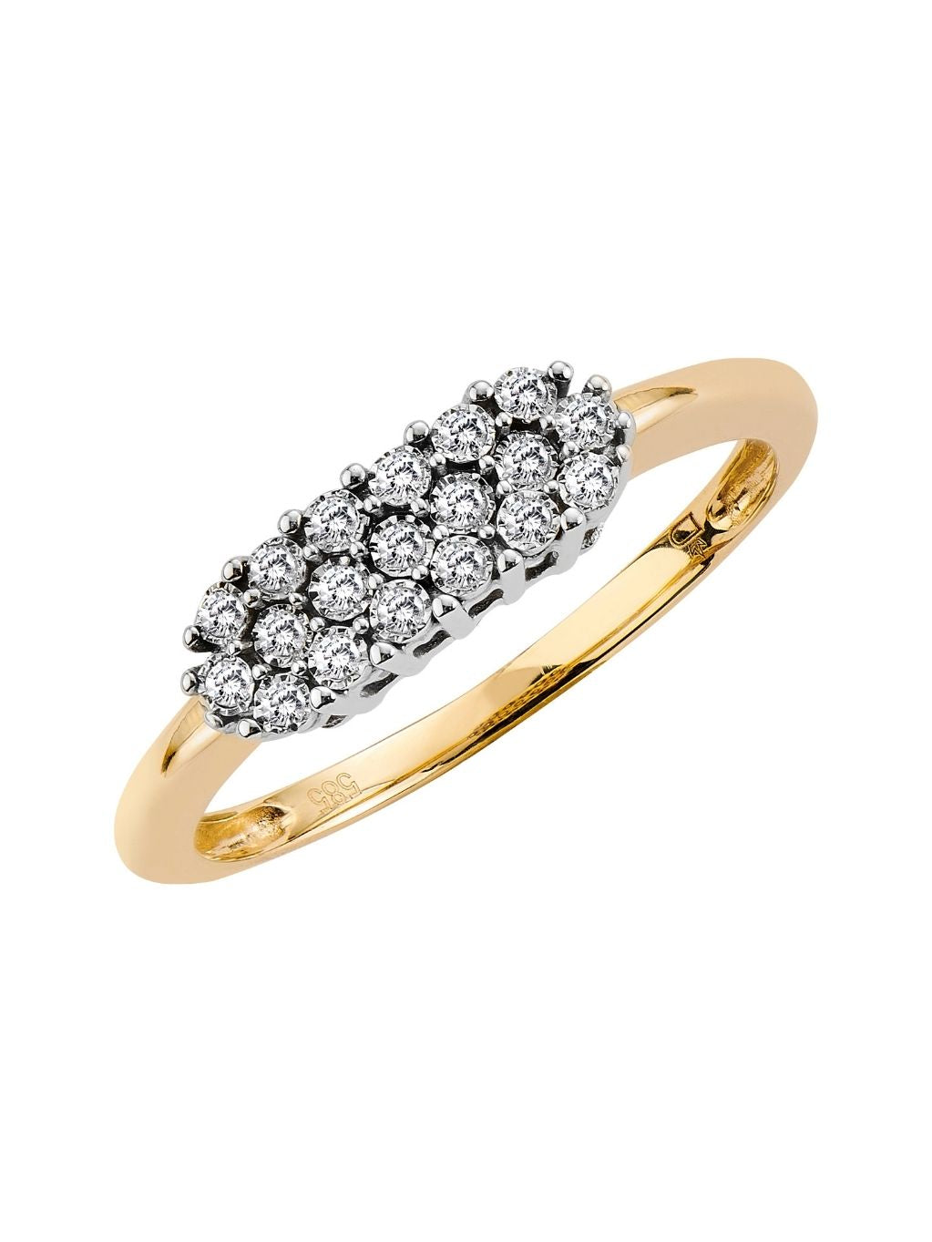 Produktbild von Ring / Gold 585 / Brillant Gelbgold 62