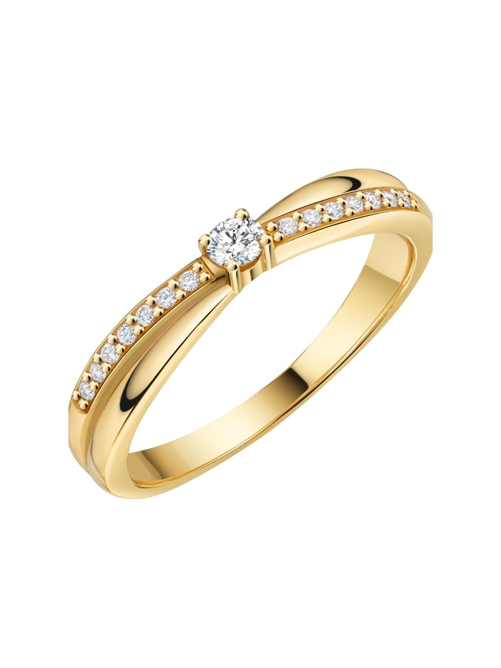 Produktbild von Ring / Gold 585 / Brillant Gelbgold 64