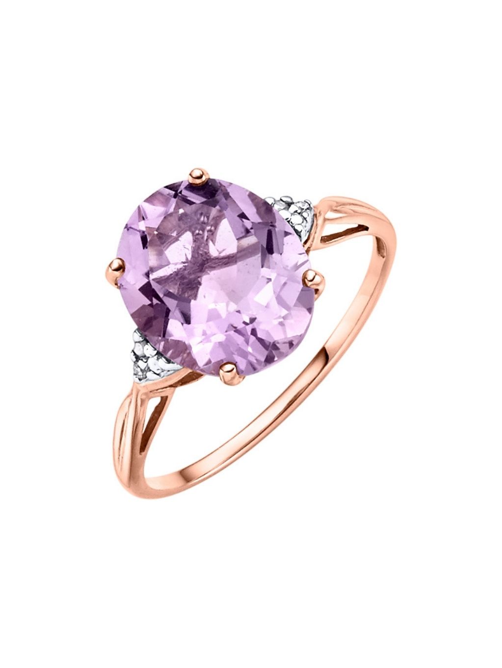 Produktbild von Ring / Gold 585 / Amethyst Pink 60