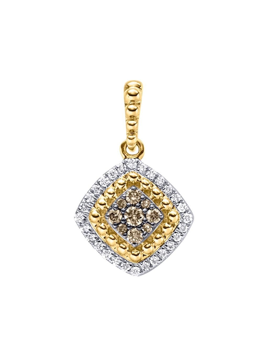 Produktbild von Anhänger / Gold 585 / Brillant Braun