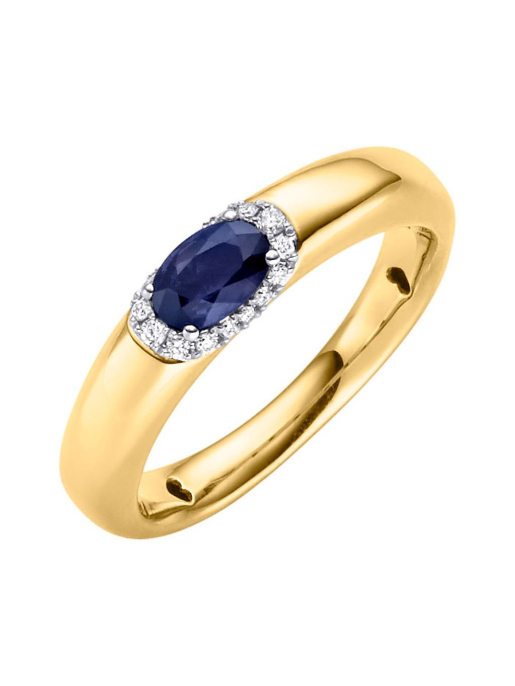 Produktbild von Ring / Gold 585 / Saphir Blau 52