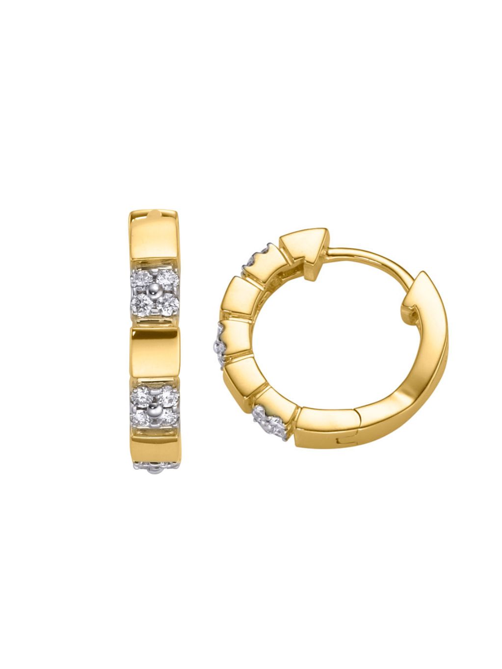 Produktbild von Ohrringe / Gold 585 / Brillant Weiß