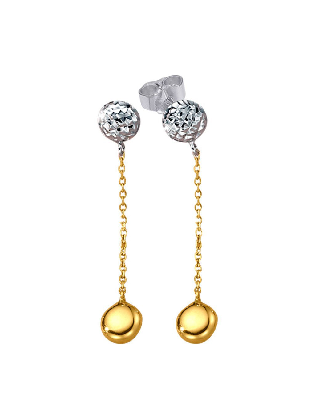 Produktbild von Ohrringe / Gold 585 Bicolor