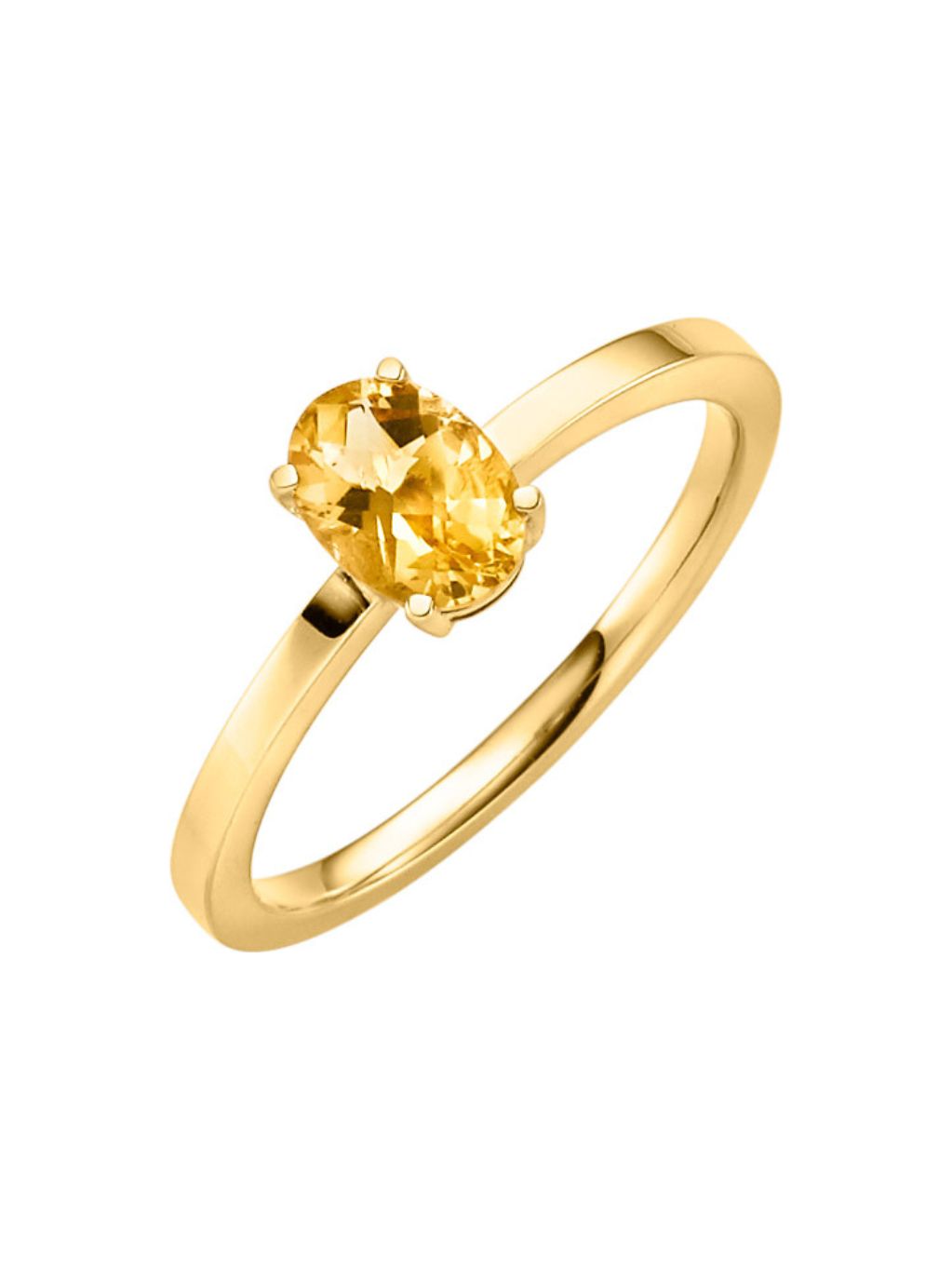 Produktbild von Ring / Gold 585 / Citrin Gelb 64