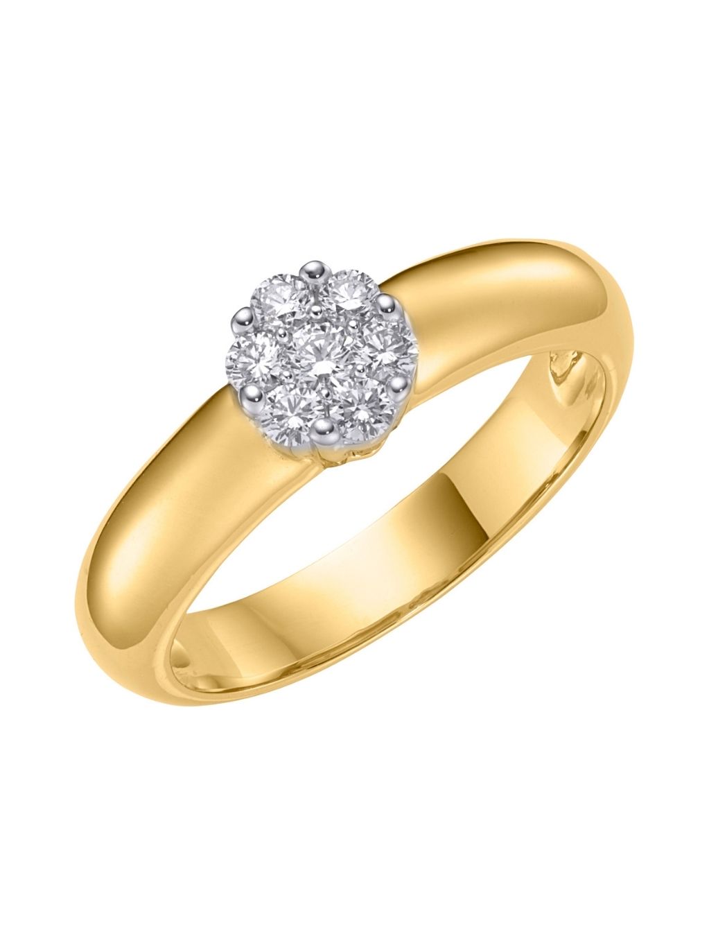 Produktbild von Ring / Gold 585 / Brillant Gelbgold 58