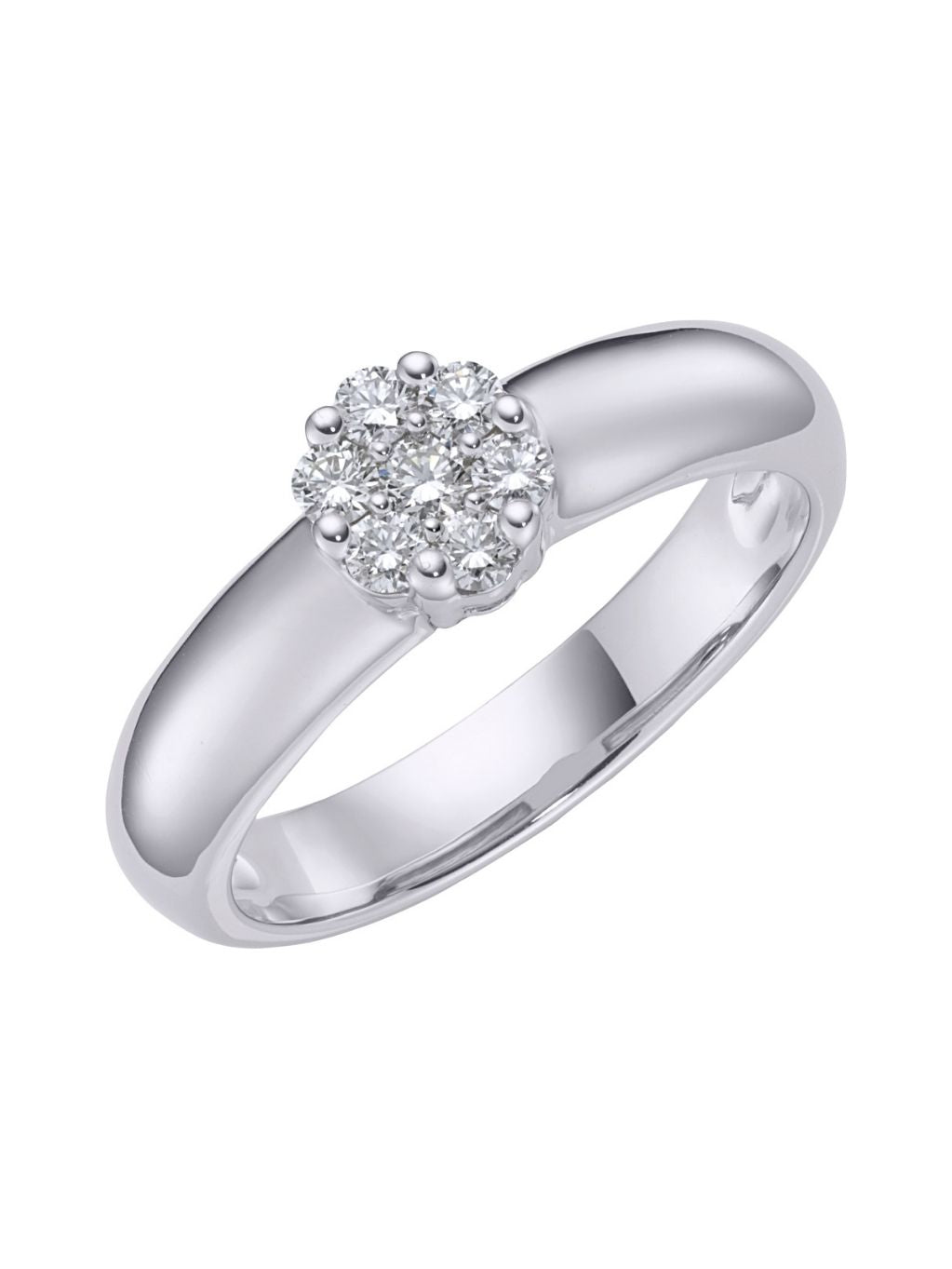 Produktbild von Ring / Gold 585 / Brillant Weißgold 64