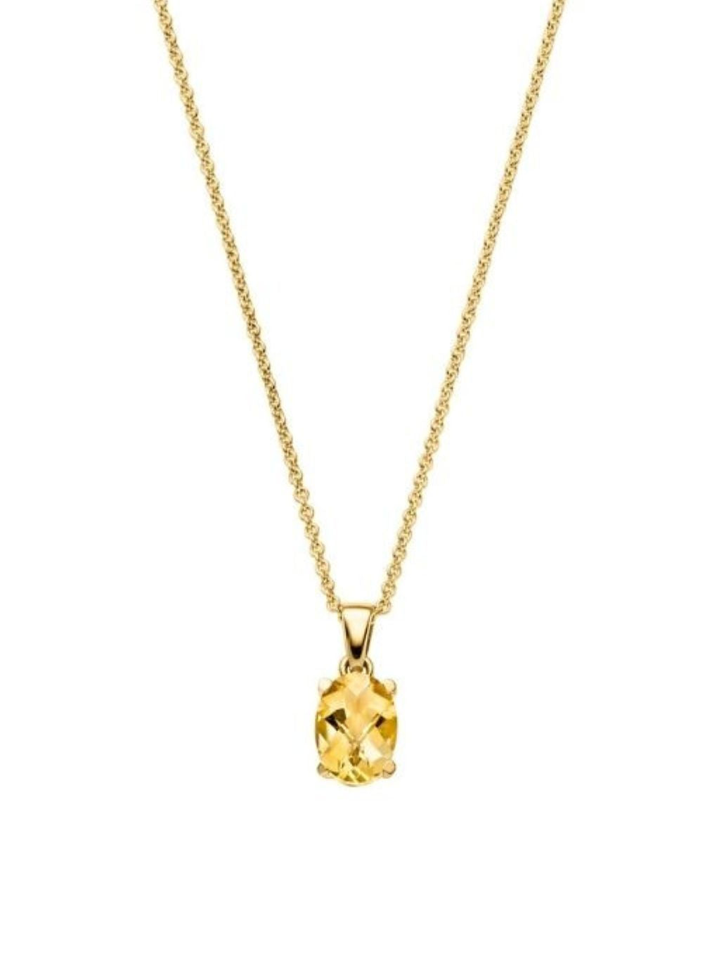Produktbild von Kette / Gold 585 / Citrin Gelb 45