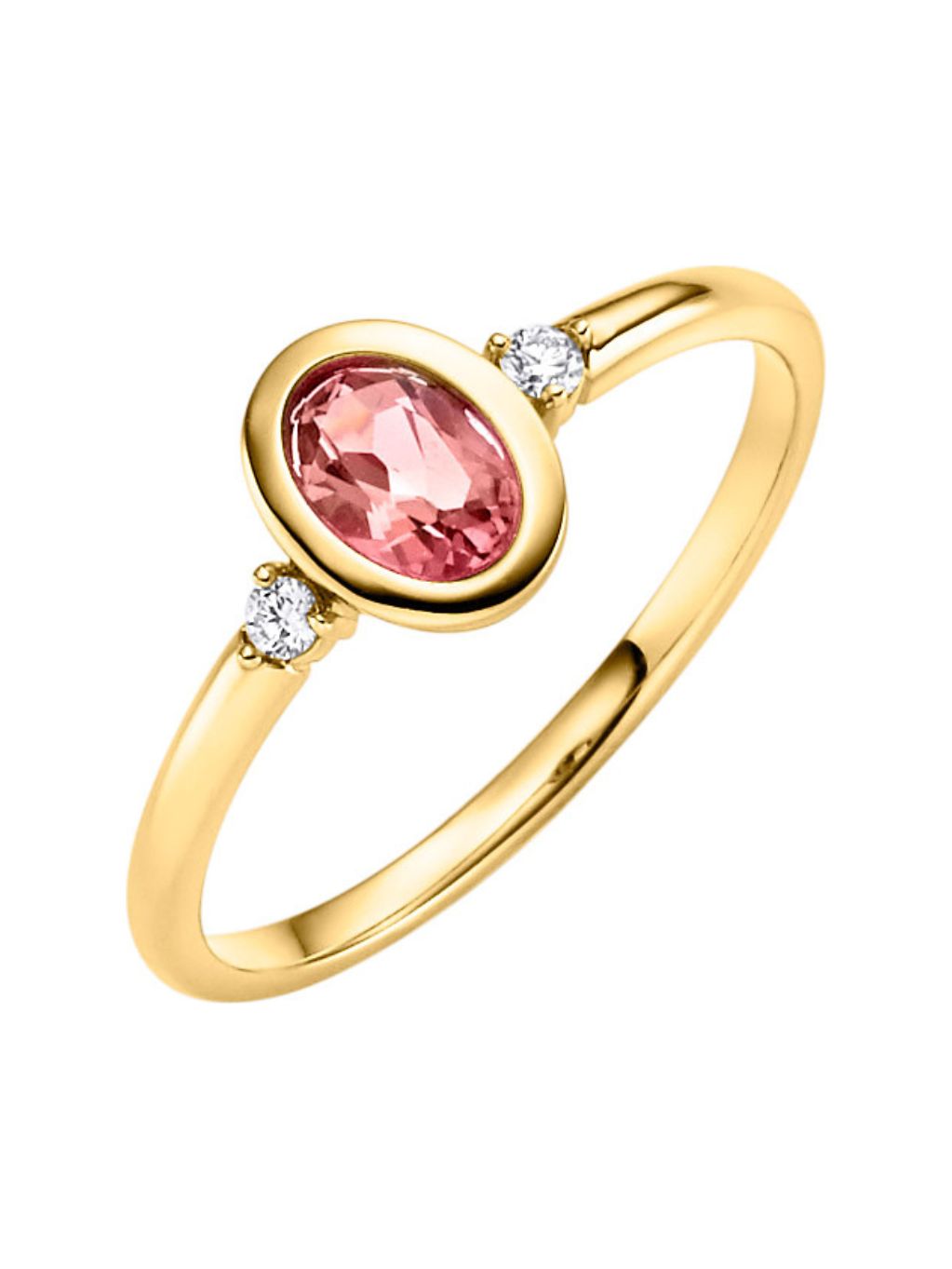 Produktbild von Ring / Gold 585 / Turmalin Pink 60