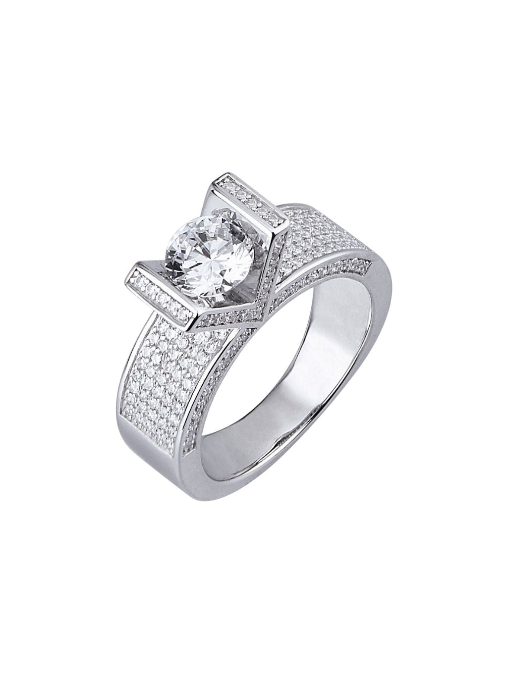 Produktbild von Ring / Silber 925 / Zirkonia Silber 52