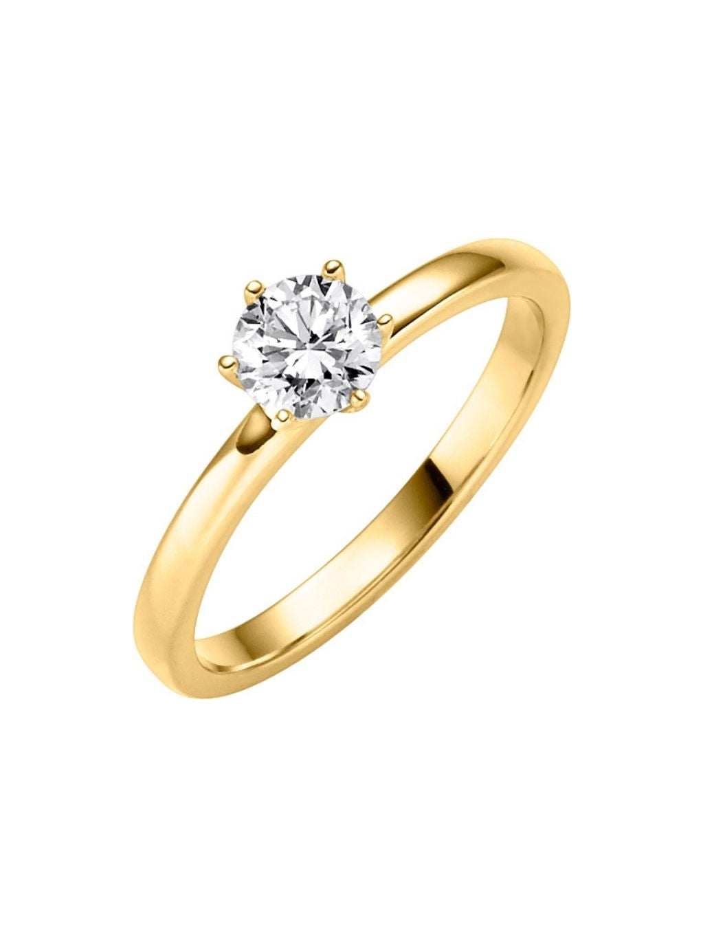 Produktbild von Ring / Gold 585 / Brillant Gelbgold 60