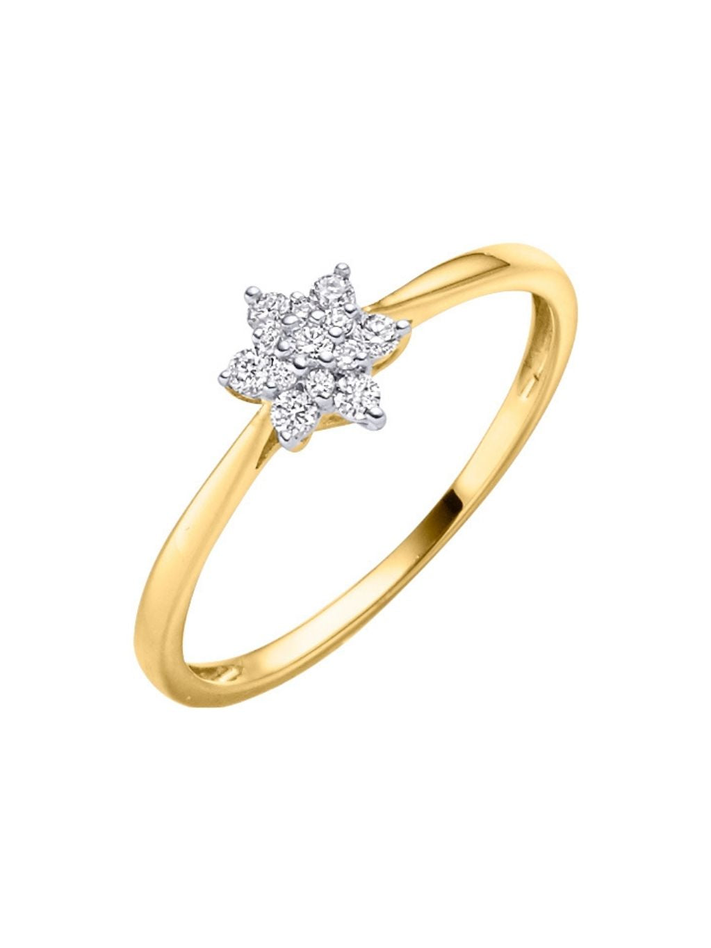 Produktbild von Ring / Gold 585 / Brillant Gelbgold 56
