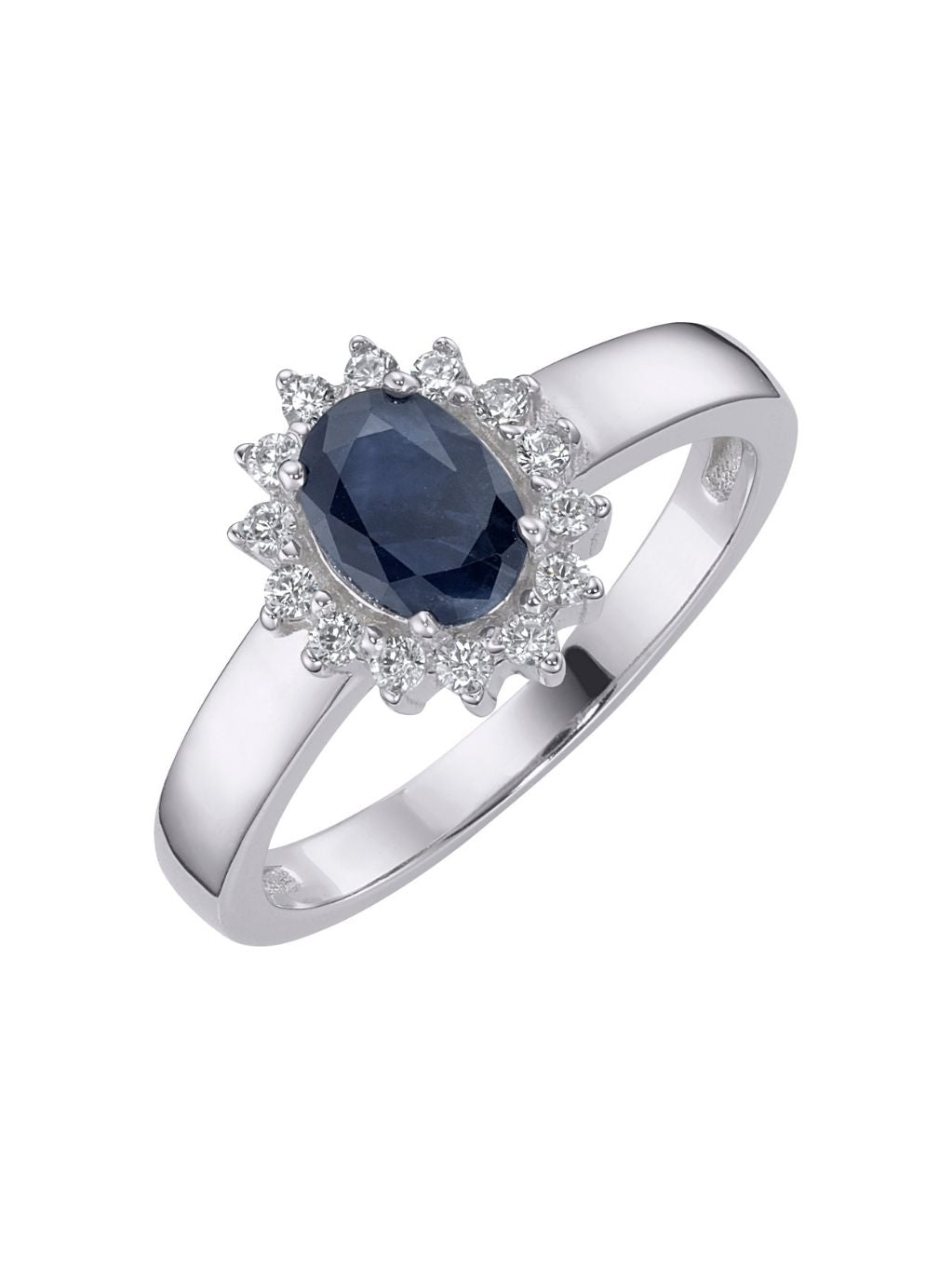 Produktbild von Ring / Silber 925 / Saphir Silber 64