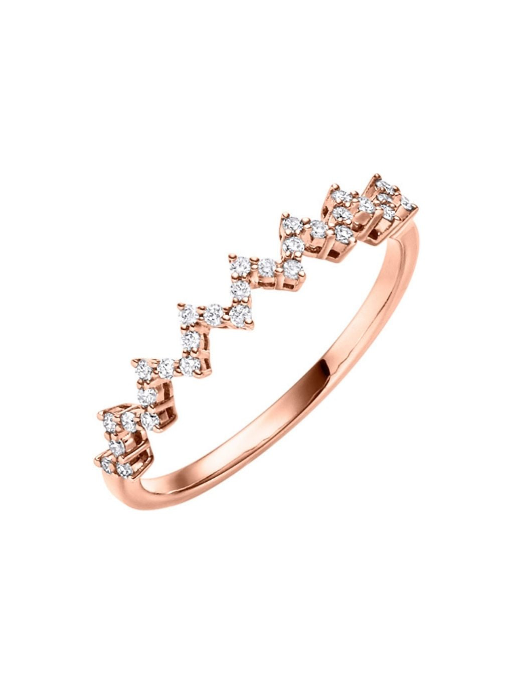 Produktbild von Ring / Gold 585 / Brillant Roségold 52