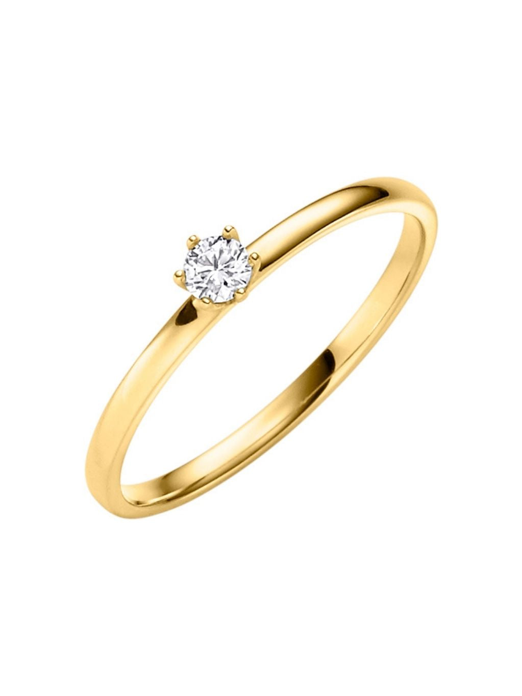 Produktbild von Ring / Gold 585 / Brillant Gelbgold 54