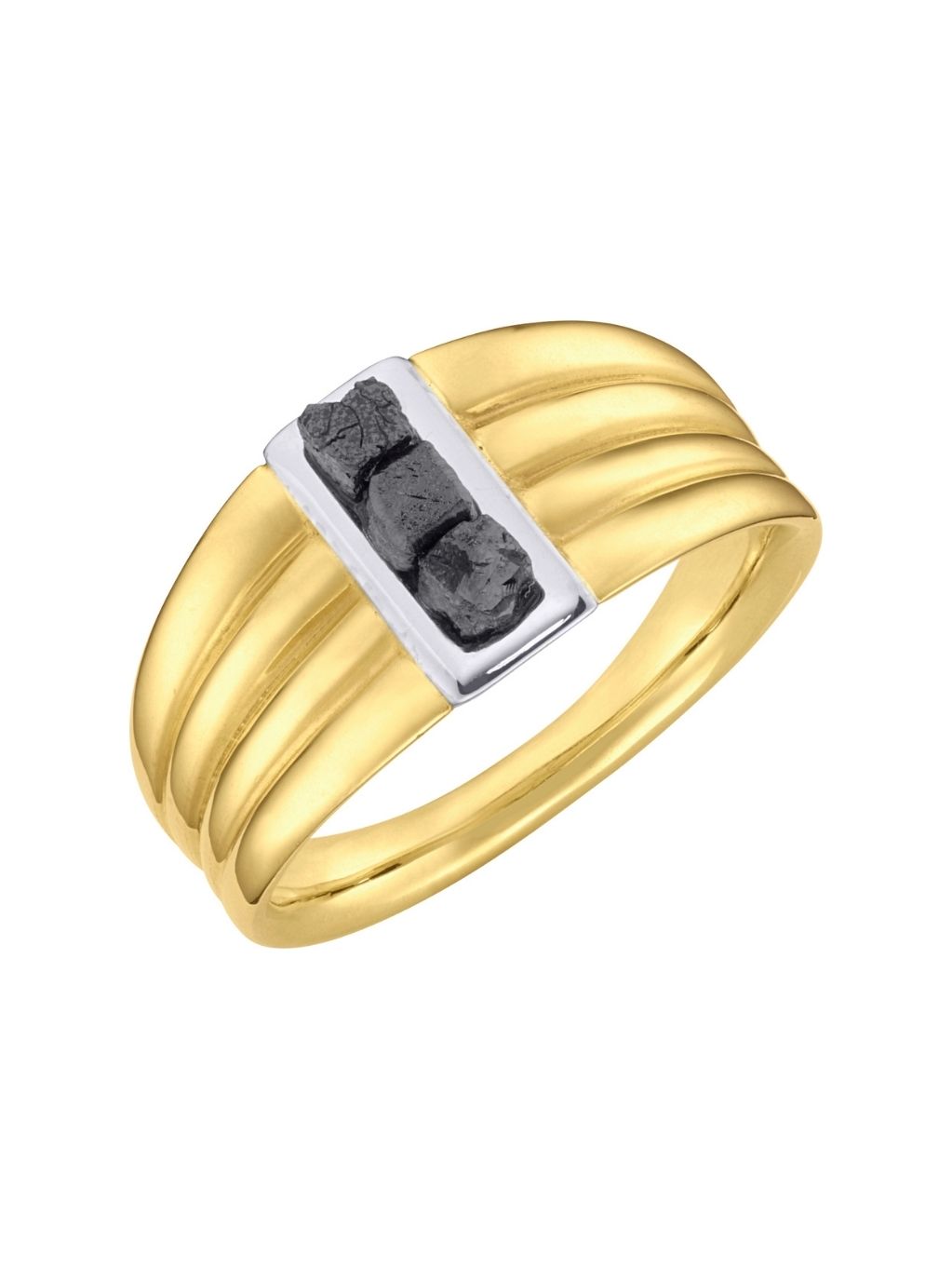 Produktbild von Ring / Silber 925 / Brillant Schwarz 54
