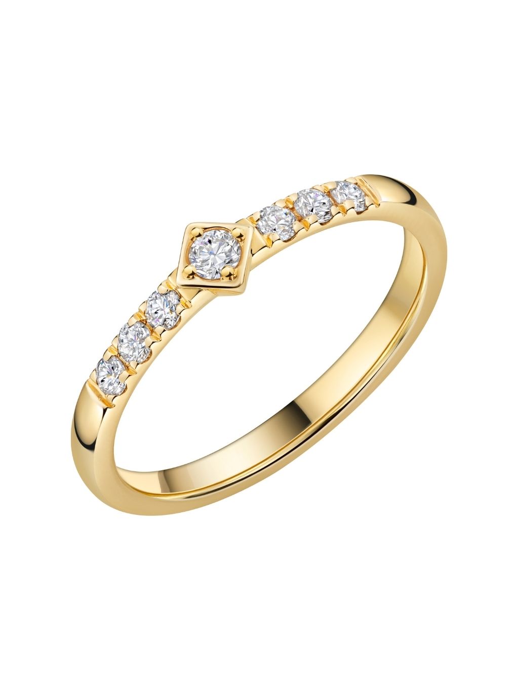 Produktbild von Ring / Gold 585 / Brillant Gelbgold 54
