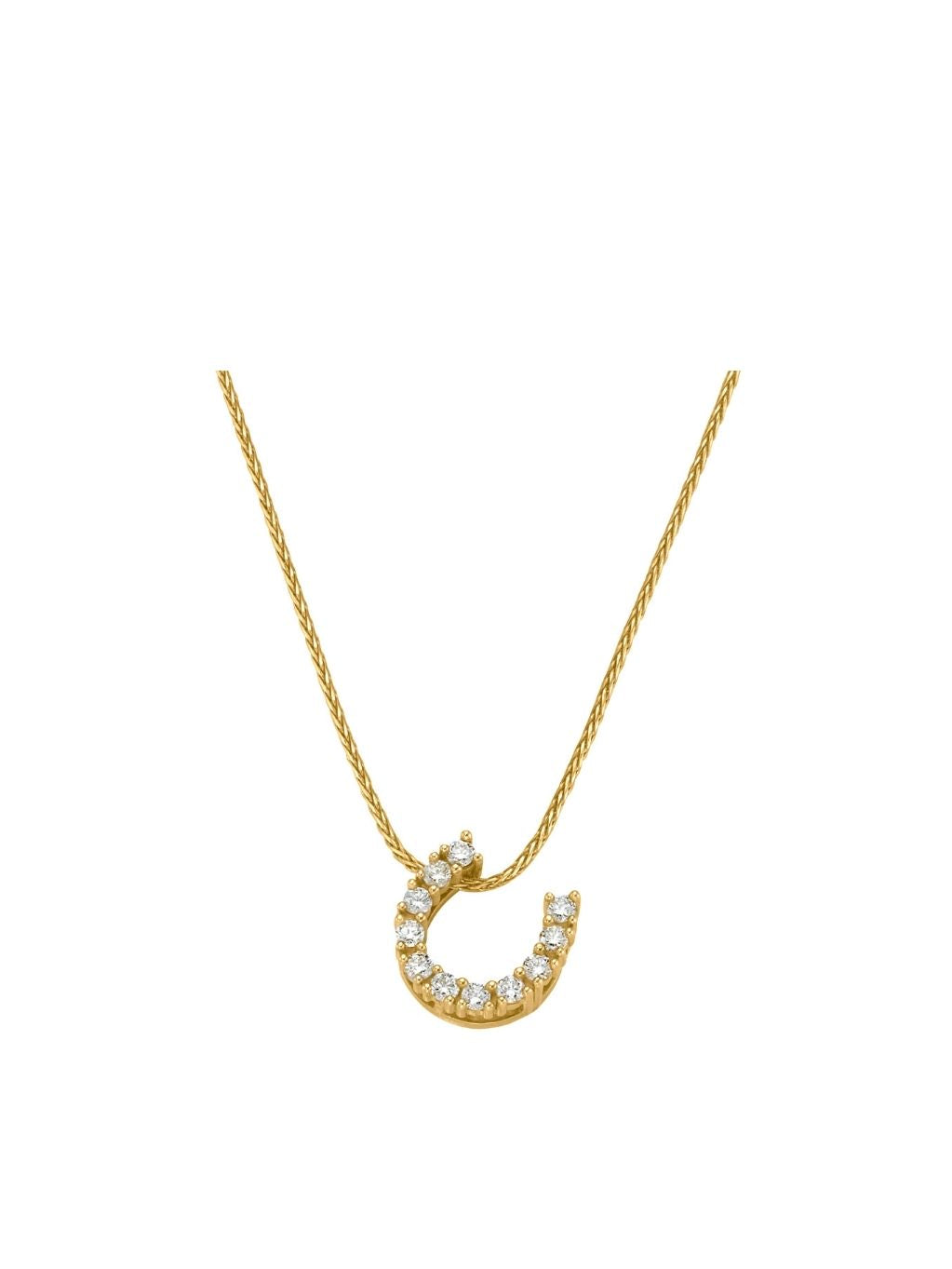 Produktbild von Kette / Gold 585 / Brillant Gelbgold 45