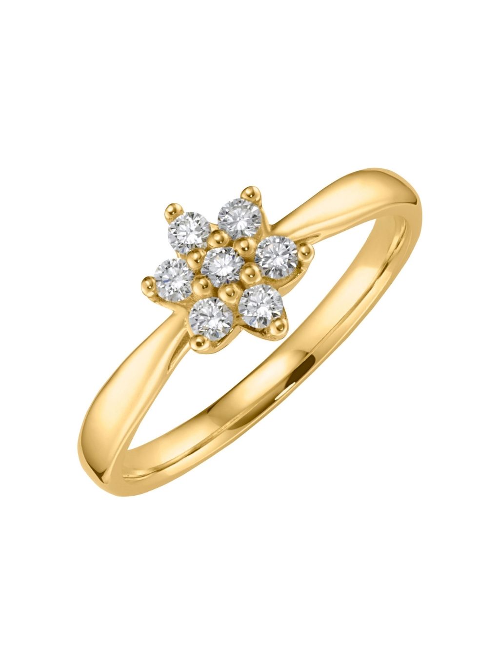 Produktbild von Ring / Gold 585 / Brillant Gelbgold 58