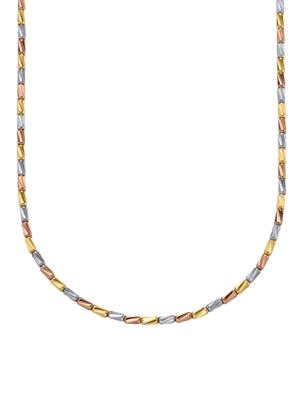 Produktbild von Kette / Gold 585 Tricolor 45