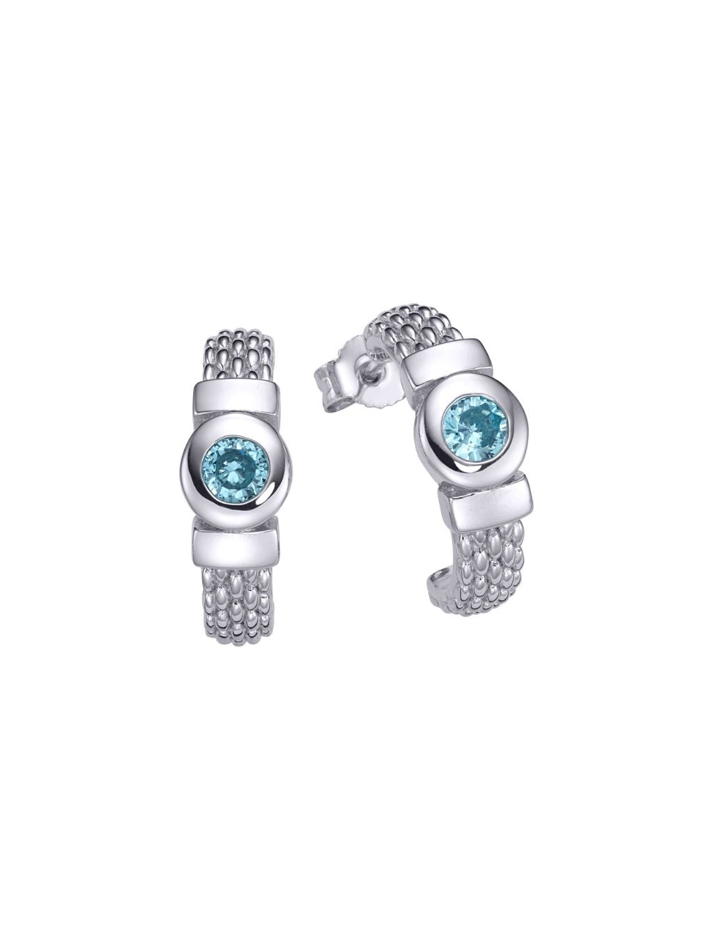 Produktbild von Ohrstecker / Silber 925 / Zirkonia Blau