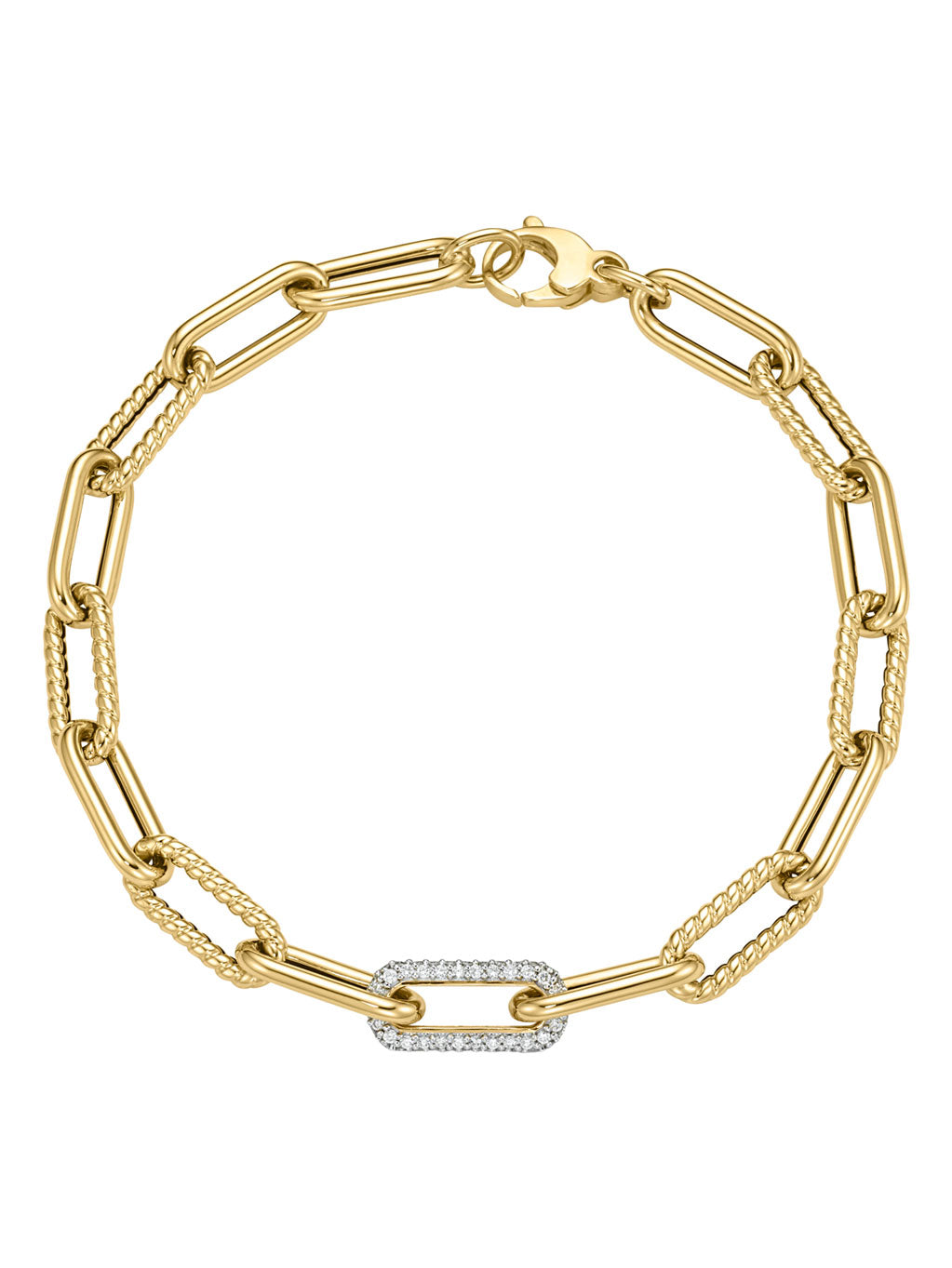 Produktbild von Armband / Gold 585 / Brillant Bicolor 22