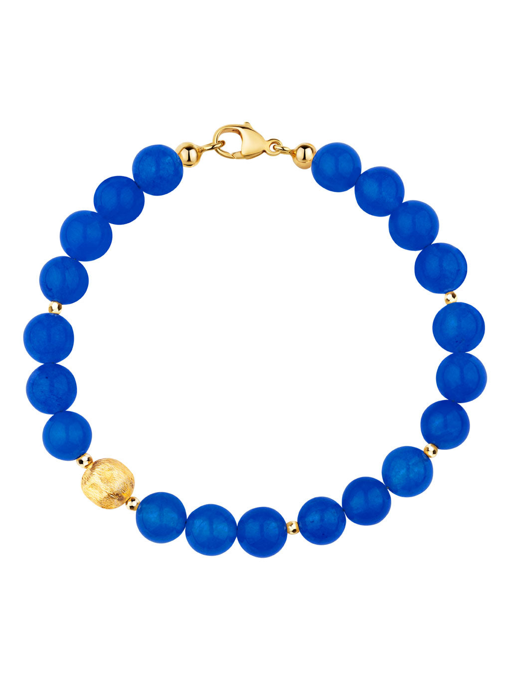 Produktbild von Armband / Silber 925 / Achat Blau 20