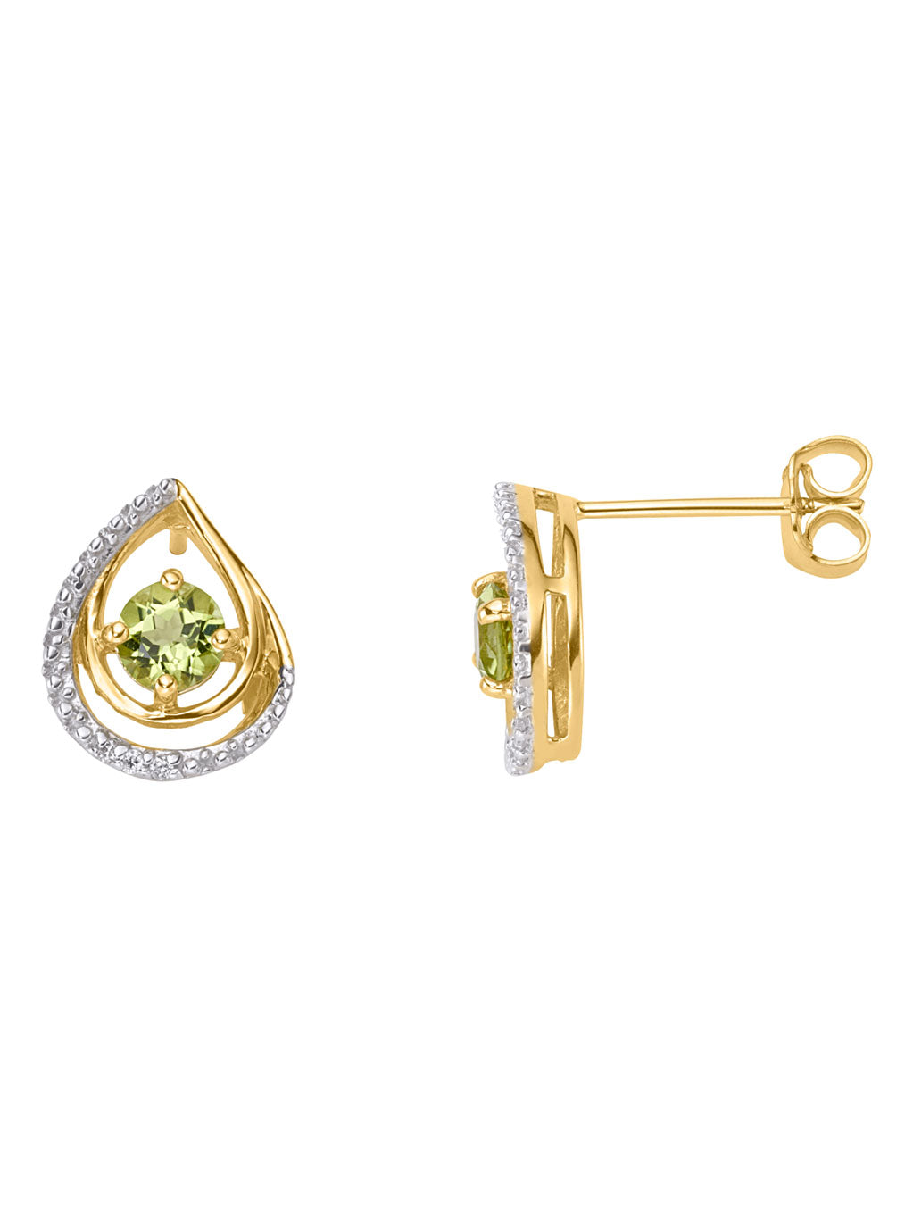 Produktbild von Ohrringe / Gold 585 / Peridot Grün